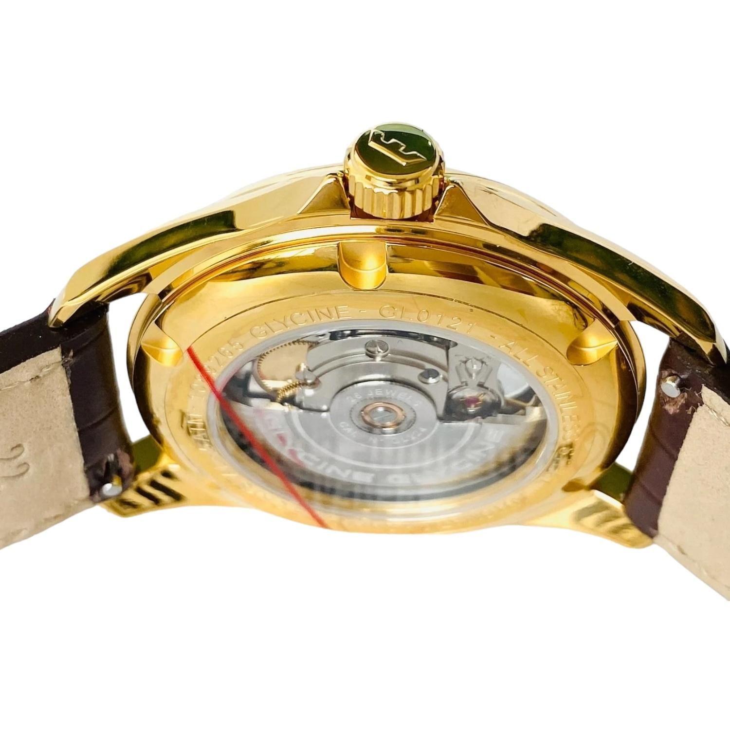 Reloj Glycine Classic Open Heart Automatico-4