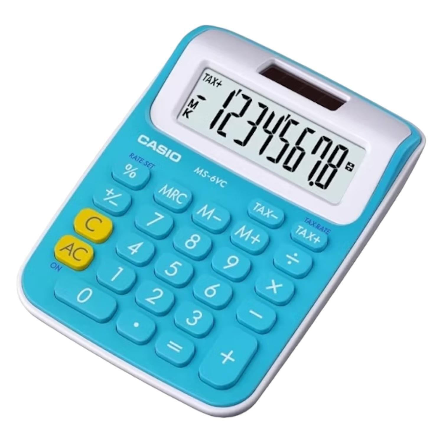 CALCULADORA CASIO modelo MS-6VCBUS-0