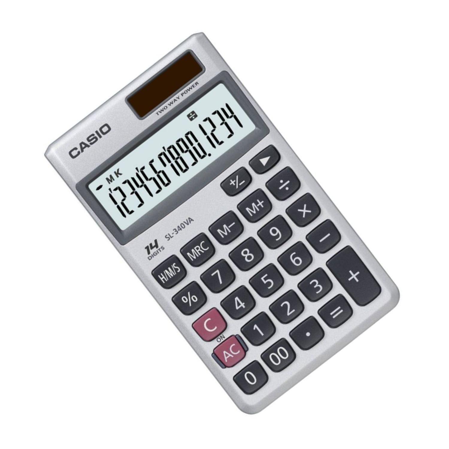 CALCULADORA CASIO modelo SL-340VA-2