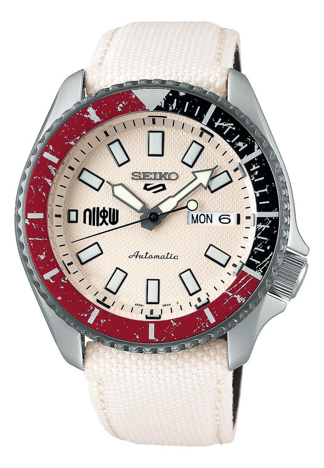 Reloj Seiko 5 Sport Street Fighter Ryu Automatico-0
