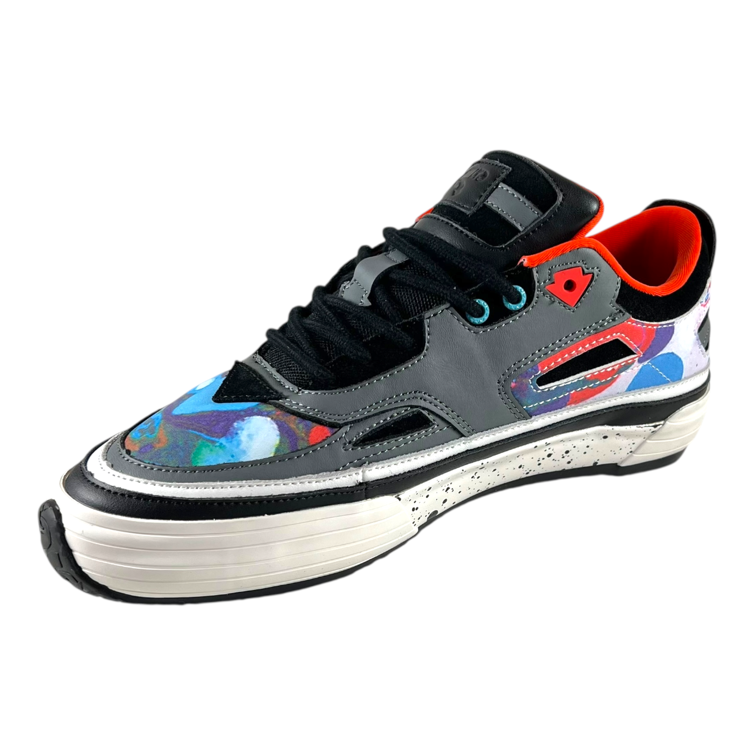Zapatilla Urbana GLTD Sharp Gris Cuero Premium-4