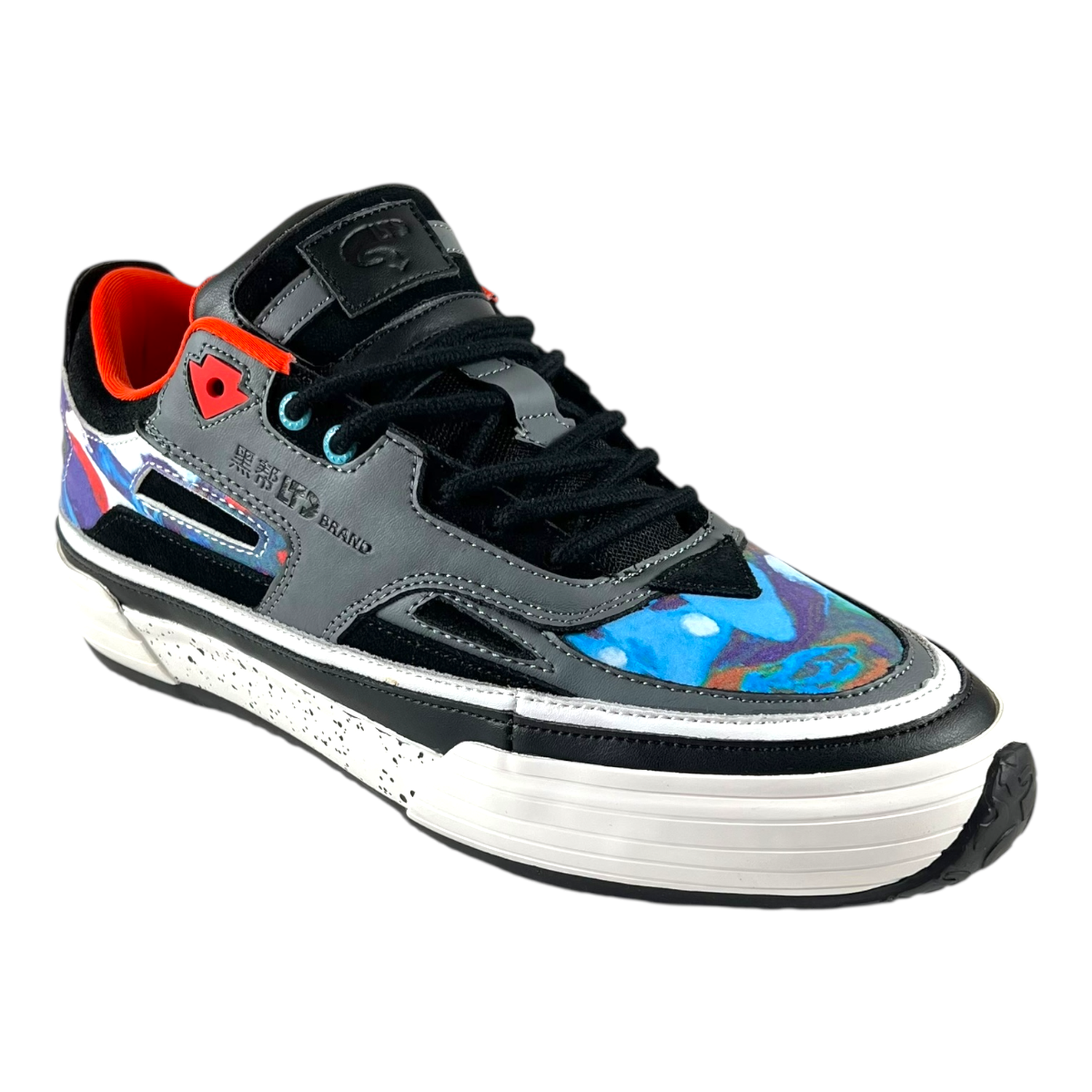 Zapatilla Urbana GLTD Sharp Gris Cuero Premium-5