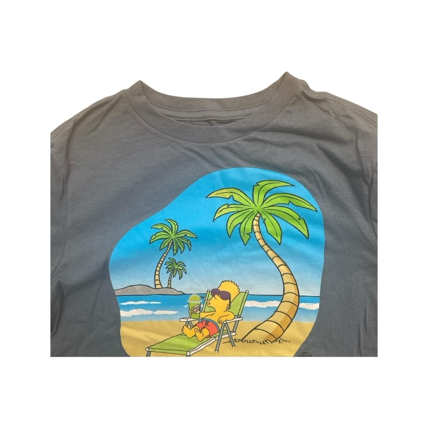 Polera Bart Simpson Whatever Azul Niño-2
