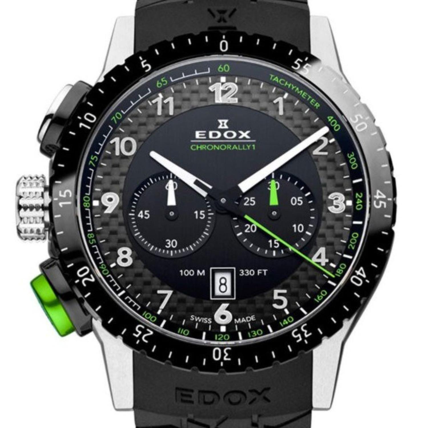 Reloj Hombre EDOX Chronorally 10305-3NV-NV-0