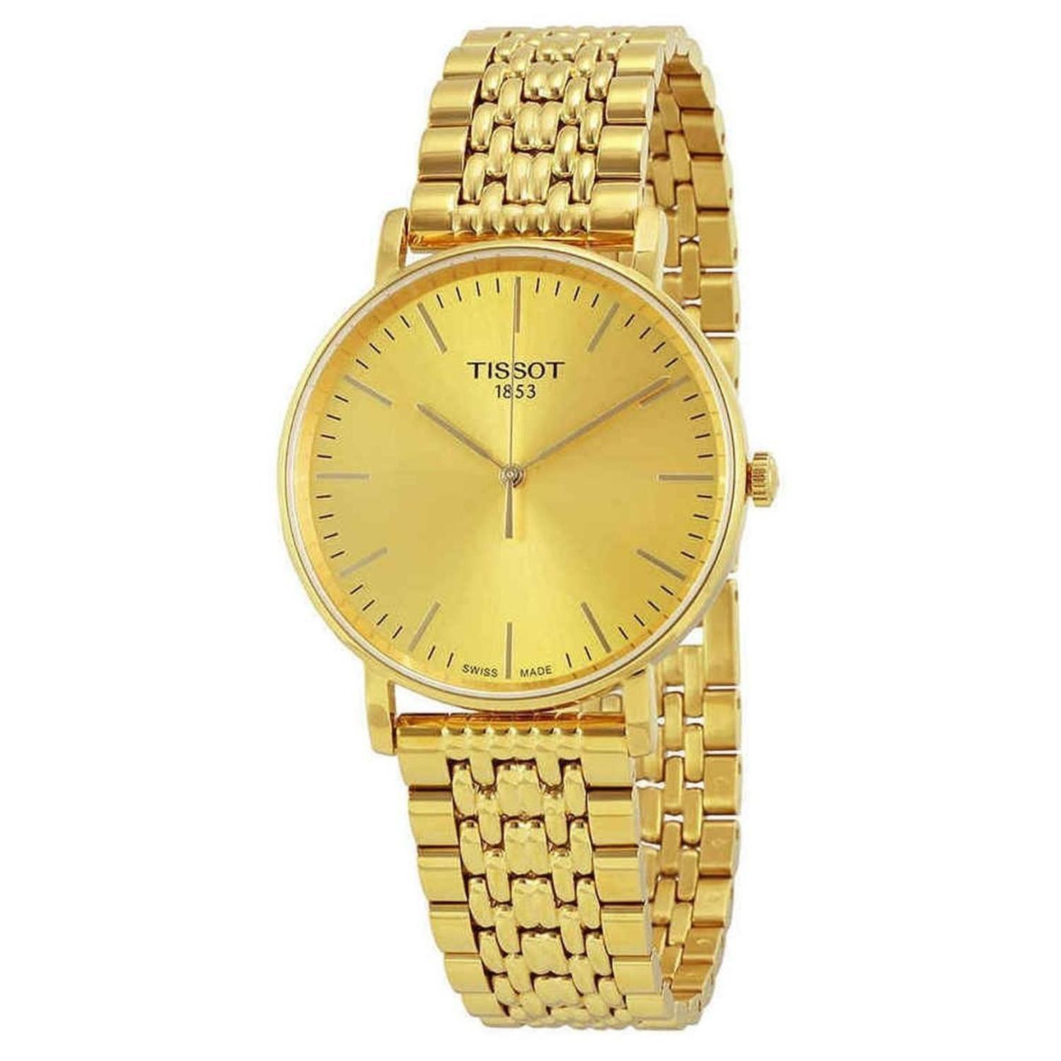 Reloj Tissot Everytime Medium Cuarzo Dorado-1