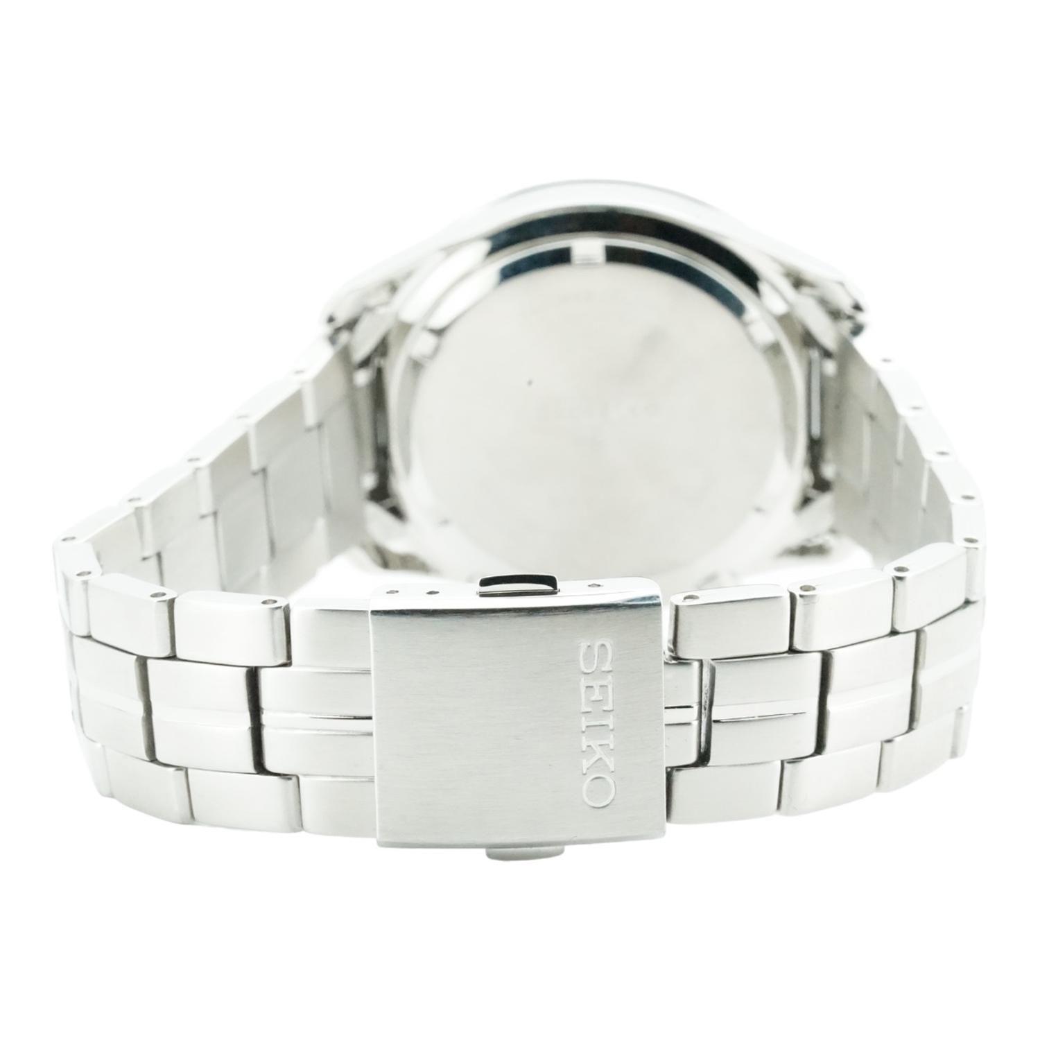 Reloj Seiko Cronografo Esfera Blanca 100m SNDA85P1-3