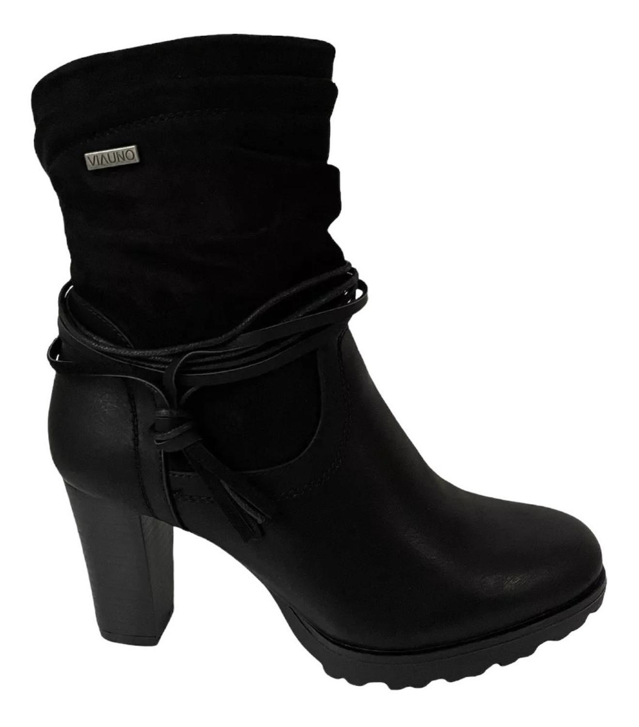 Botin Via Uno Negro 12018407-0