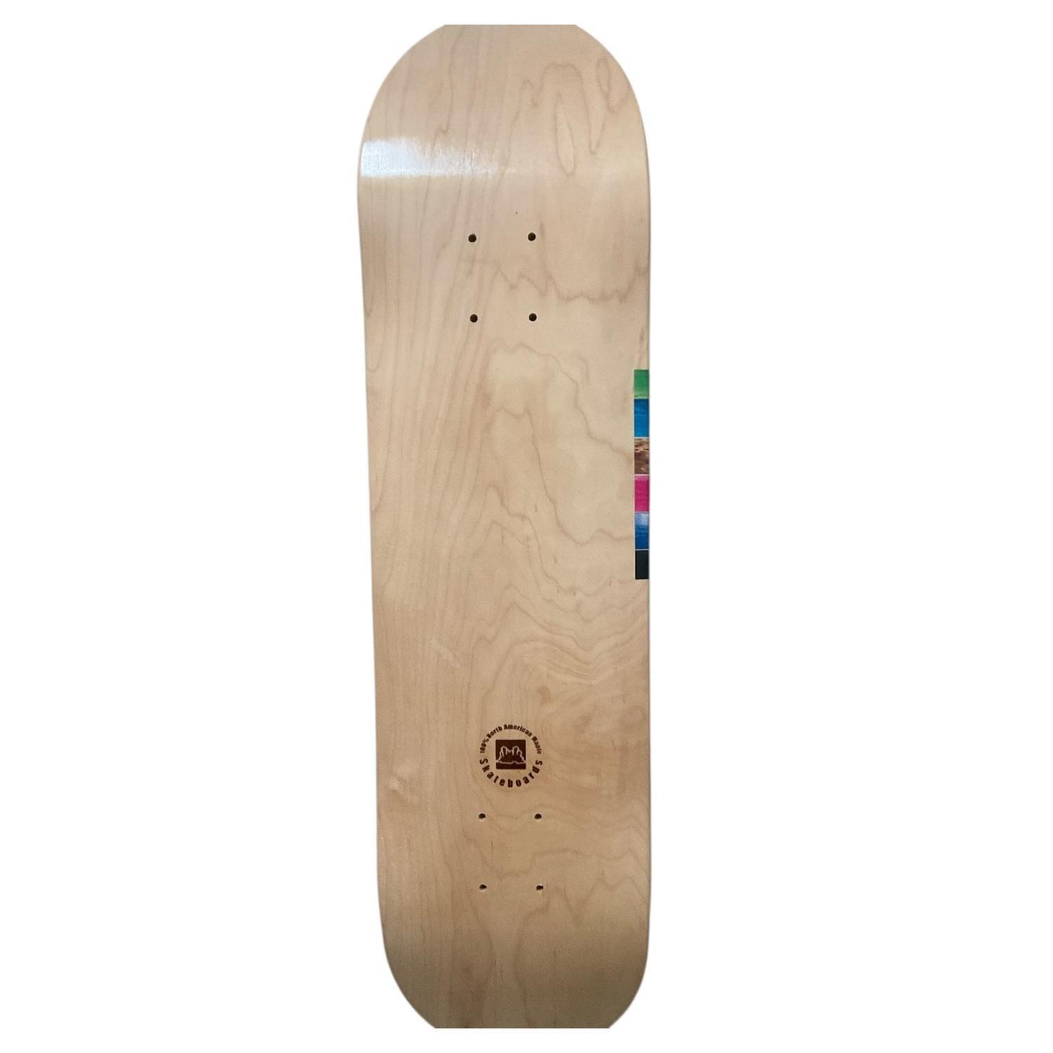 Tabla De Skate Patineta Gangsta Logo 8.0-3