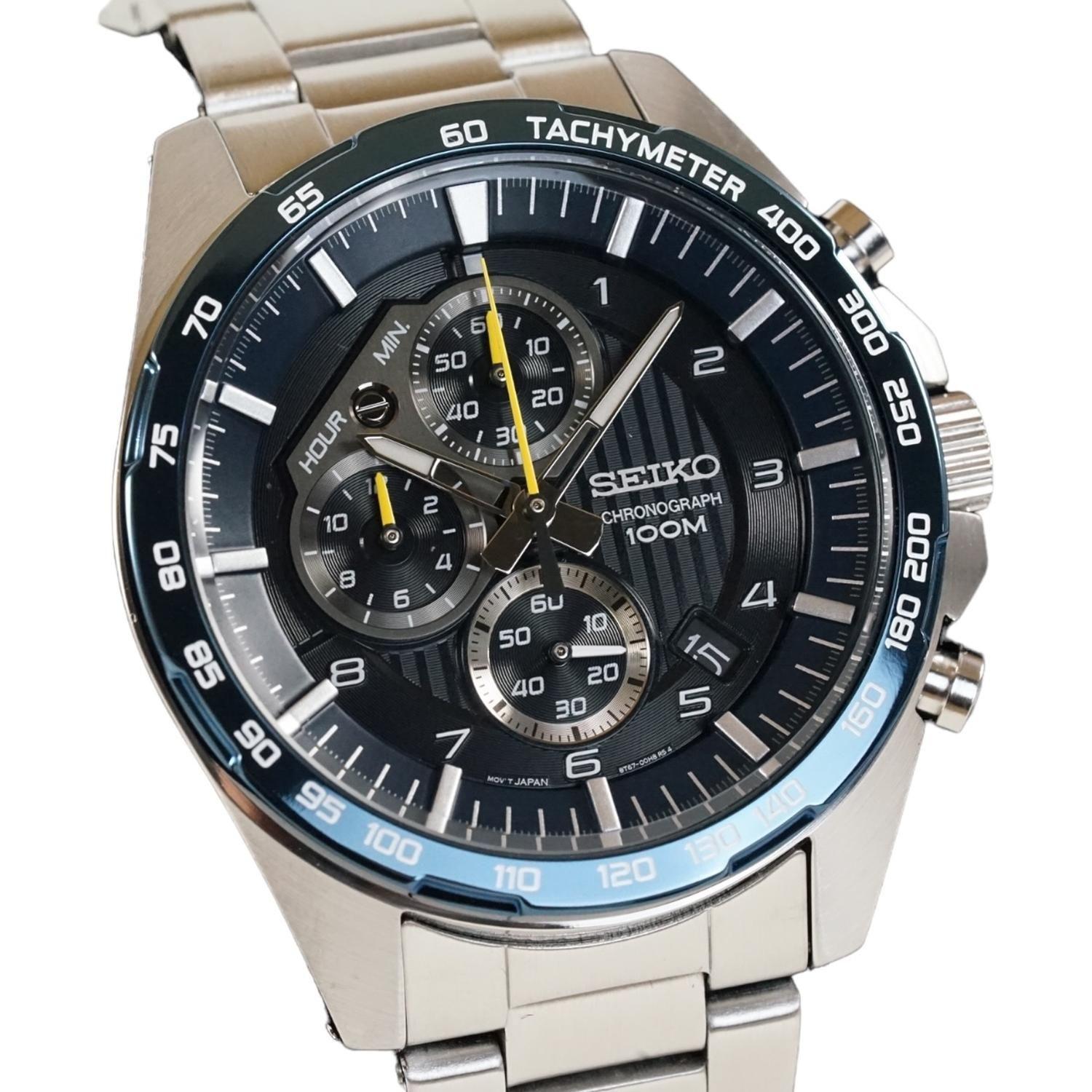 Reloj Seiko Motorsport Acero Azul Cuarzo Hombre Ssb321p1-2