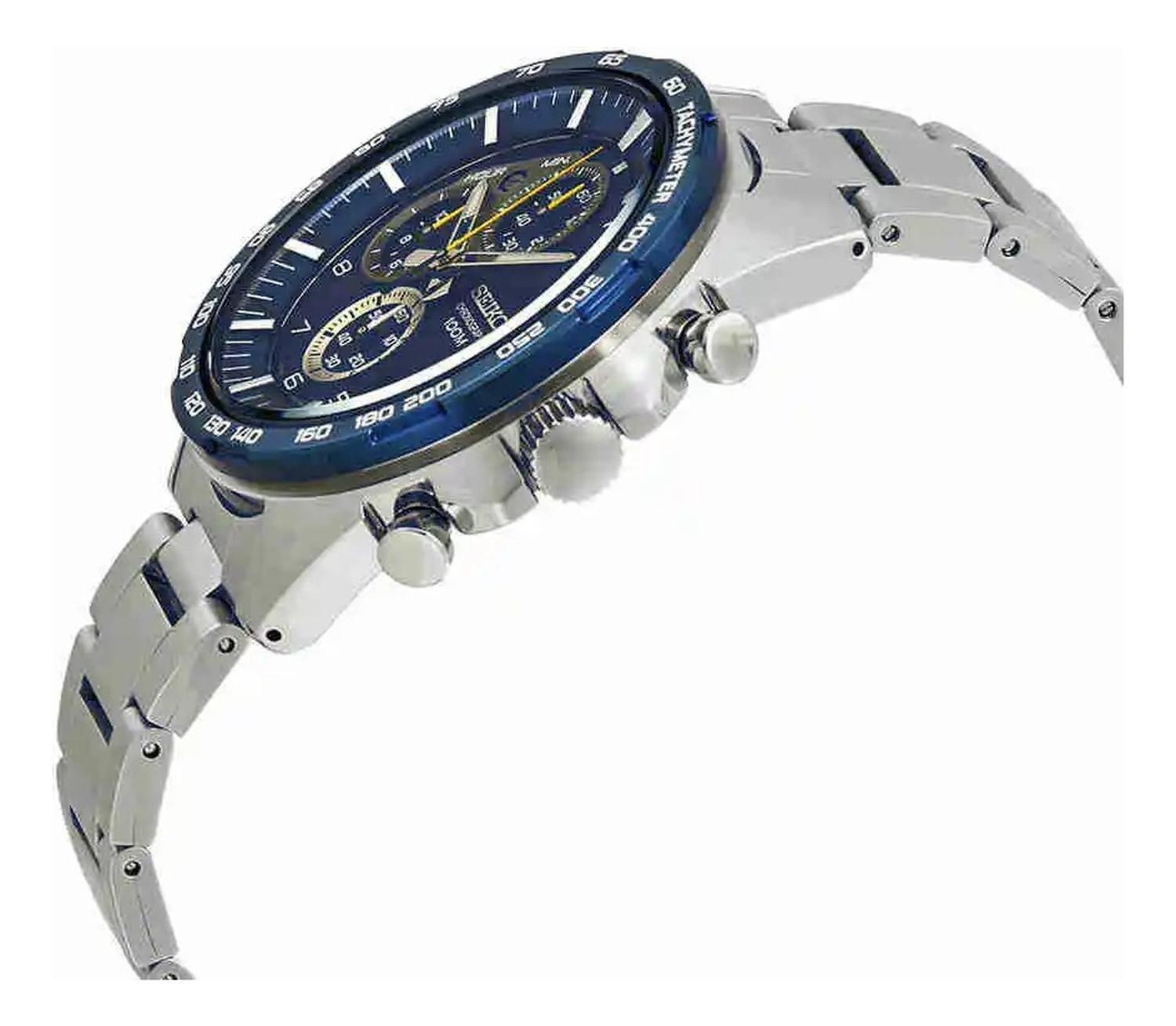Reloj Seiko Motorsport Acero Azul Cuarzo Hombre Ssb321p1-3