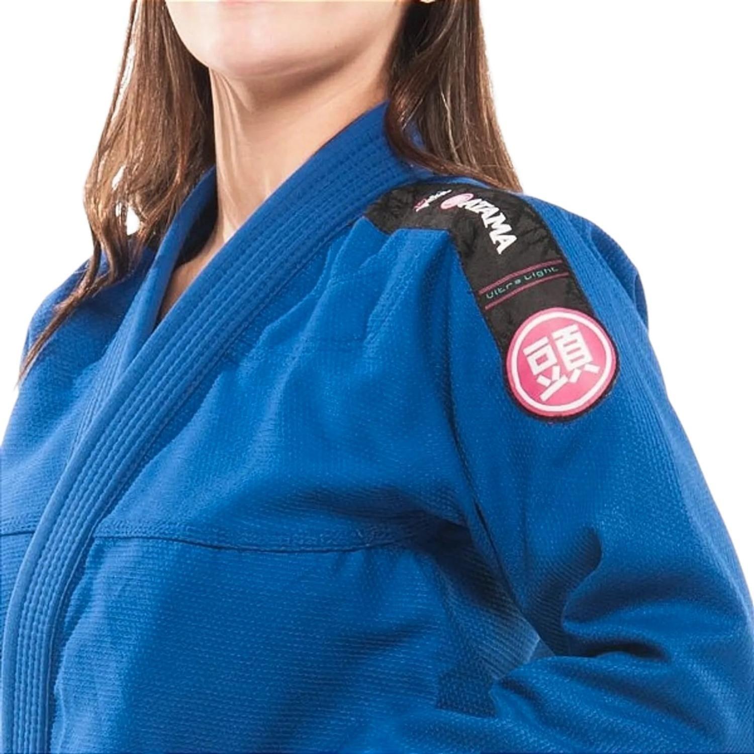 Kimono Jiu-jitsu Mujer Atama Ultra Light 3.0 Gi-Blue F1-3