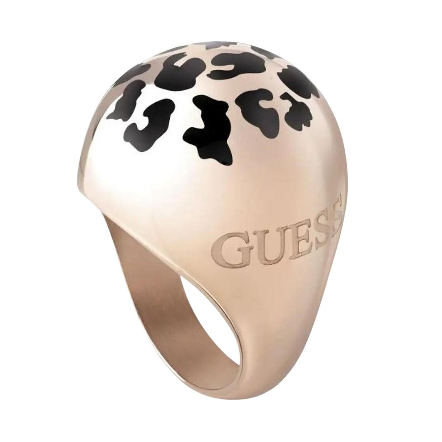 Anillo Guess Curve X Oro Rosa Ubr29041-0