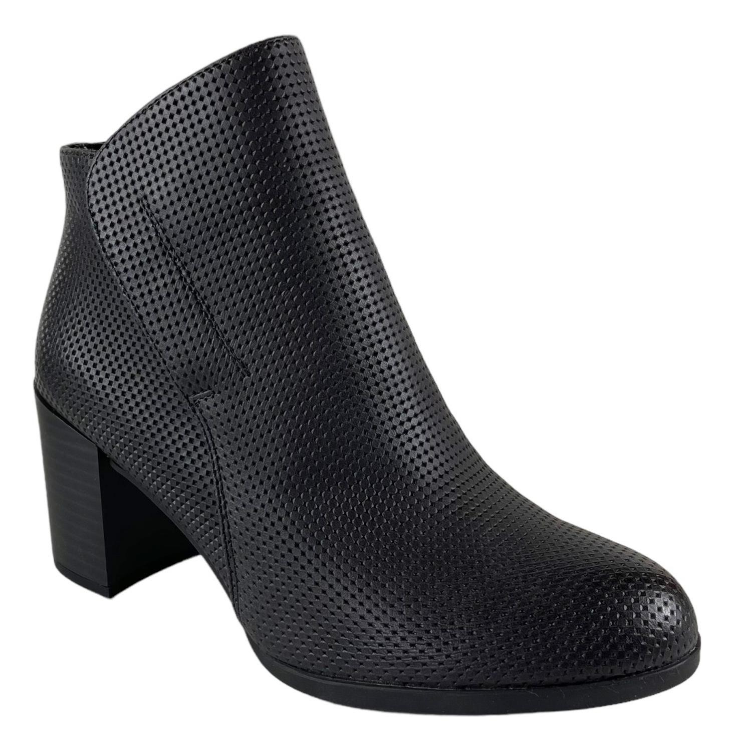 Botin Naturalizer Holt Negro Cuero Pu-1