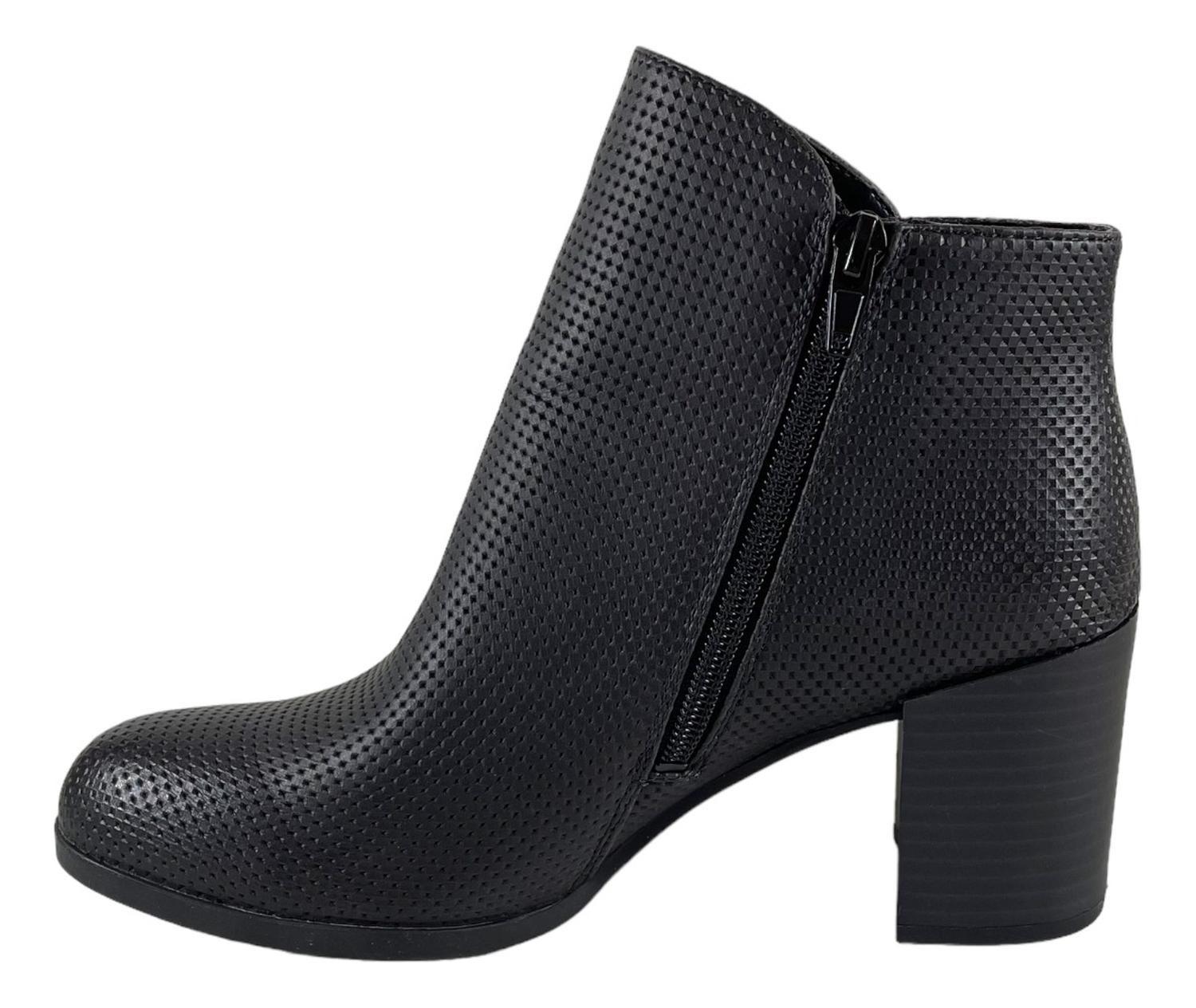Botin Naturalizer Holt Negro Cuero Pu-5