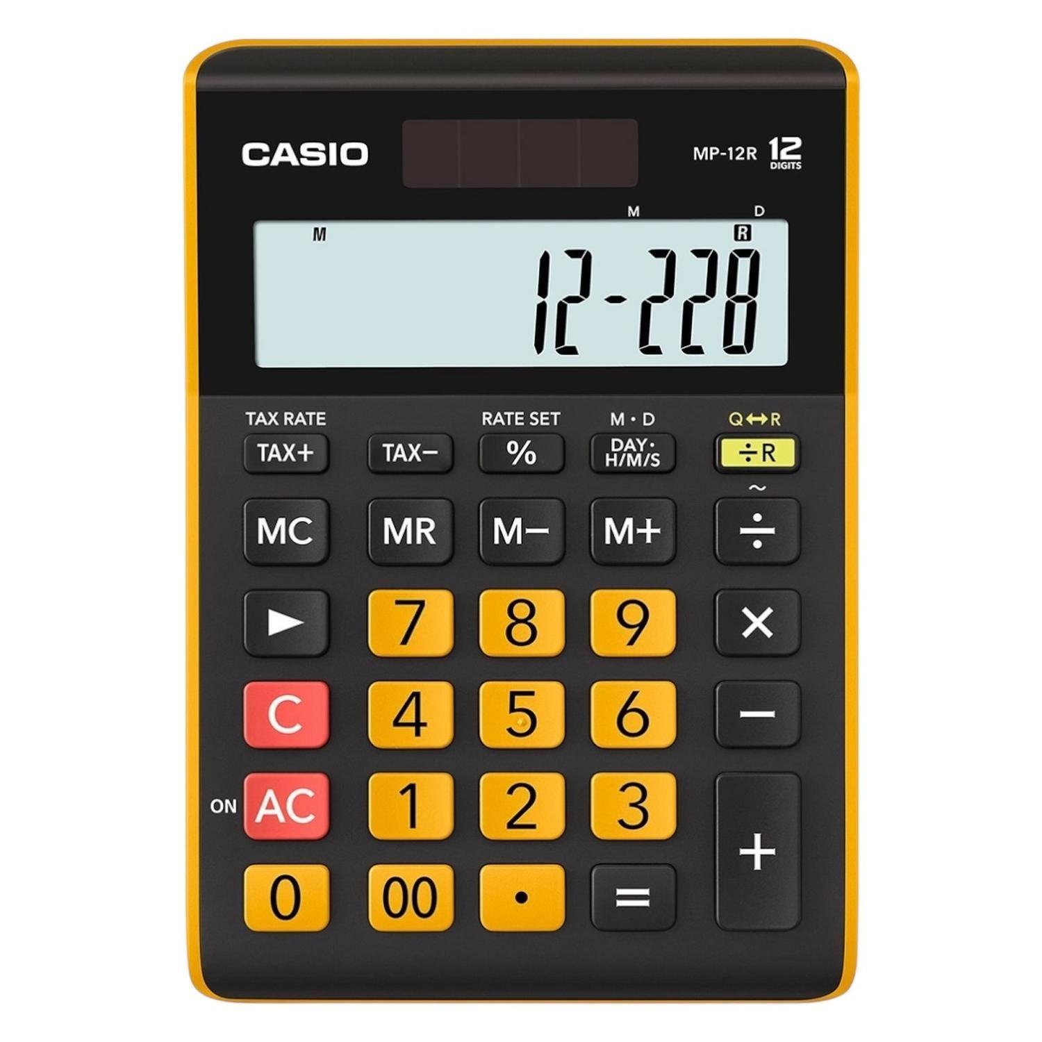 CALCULADORA CASIO modelo MP-12R-W-0