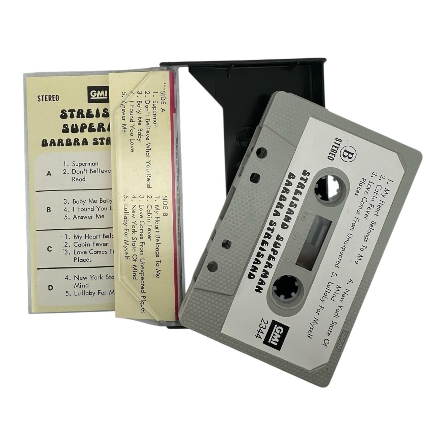 Cassette Barbra Streisand Superman Nuevo-3