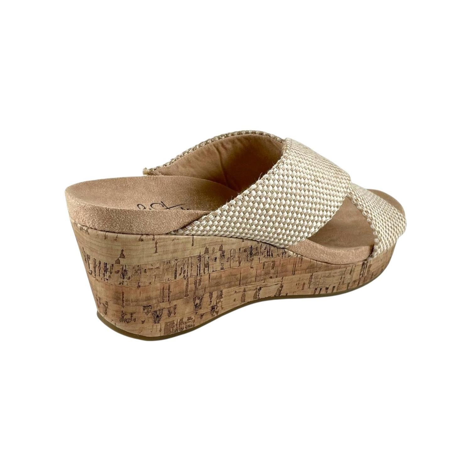 Sandalia Life Stride Taupe Donna Mujer Soft System-1