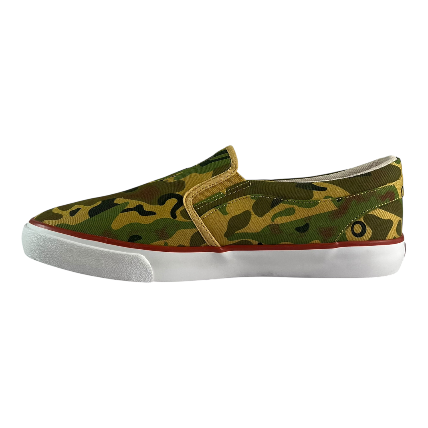 Zapatilla Urbana Gangsta Slip On Verde Camo Hombre-3