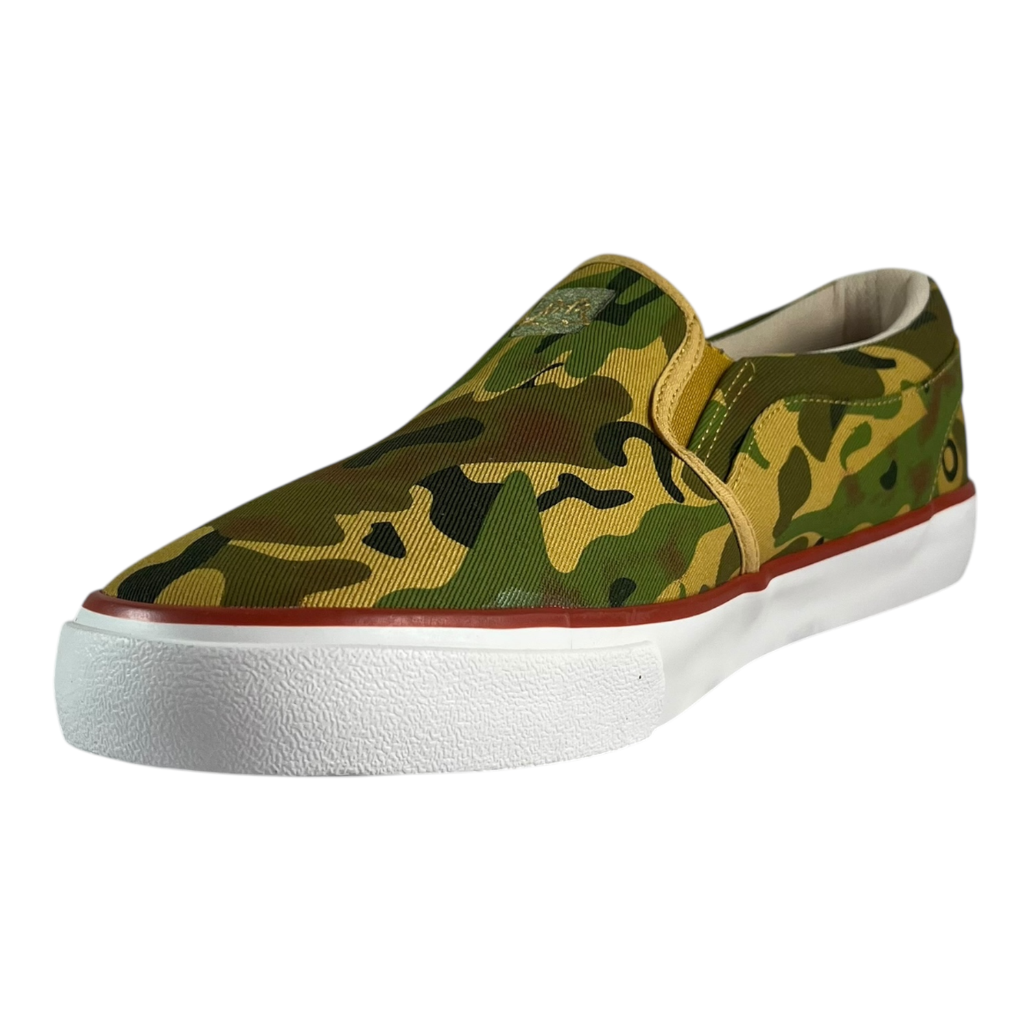 Zapatilla Urbana Gangsta Slip On Verde Camo Hombre-4