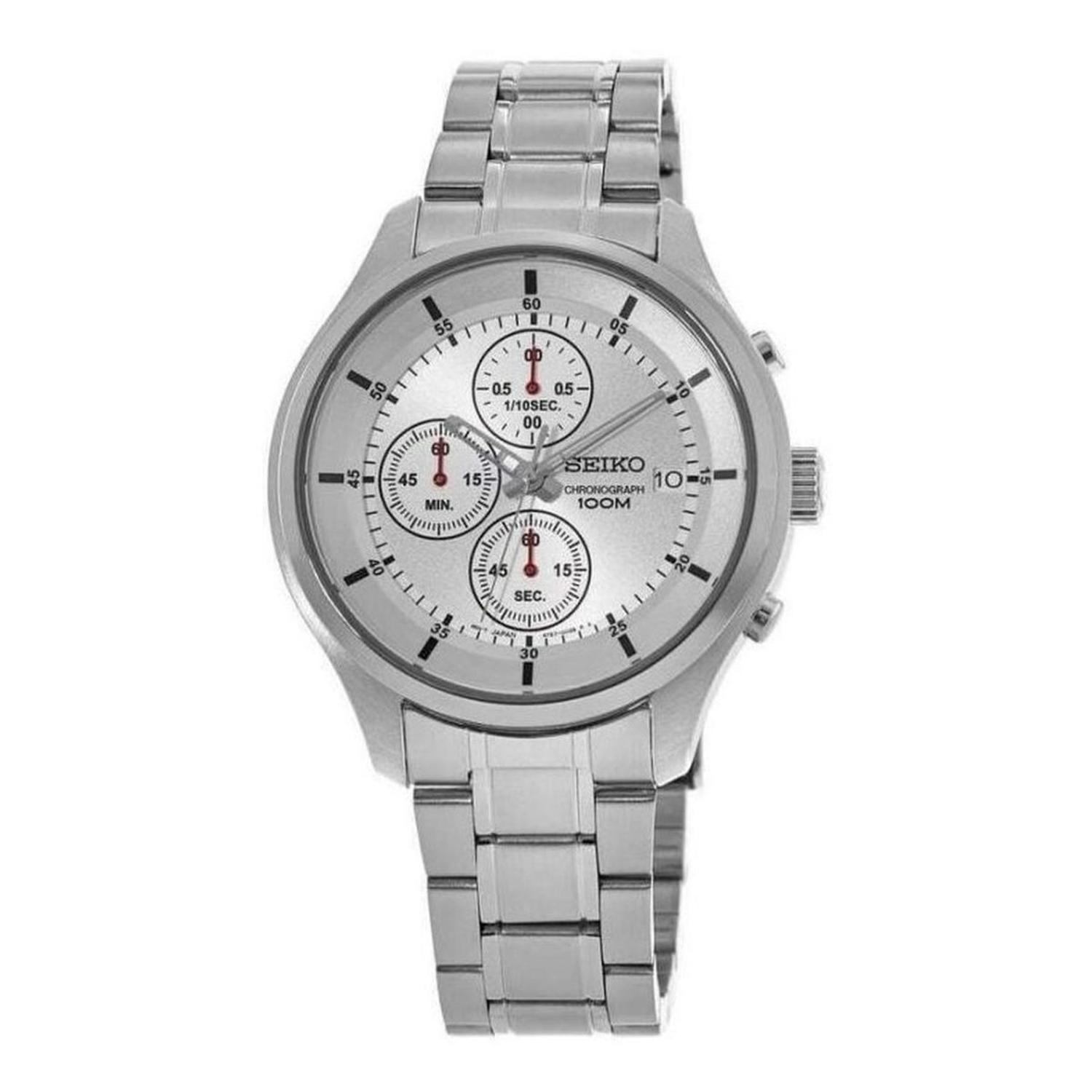 Seiko Cronografo Dial Plata Sks535-1