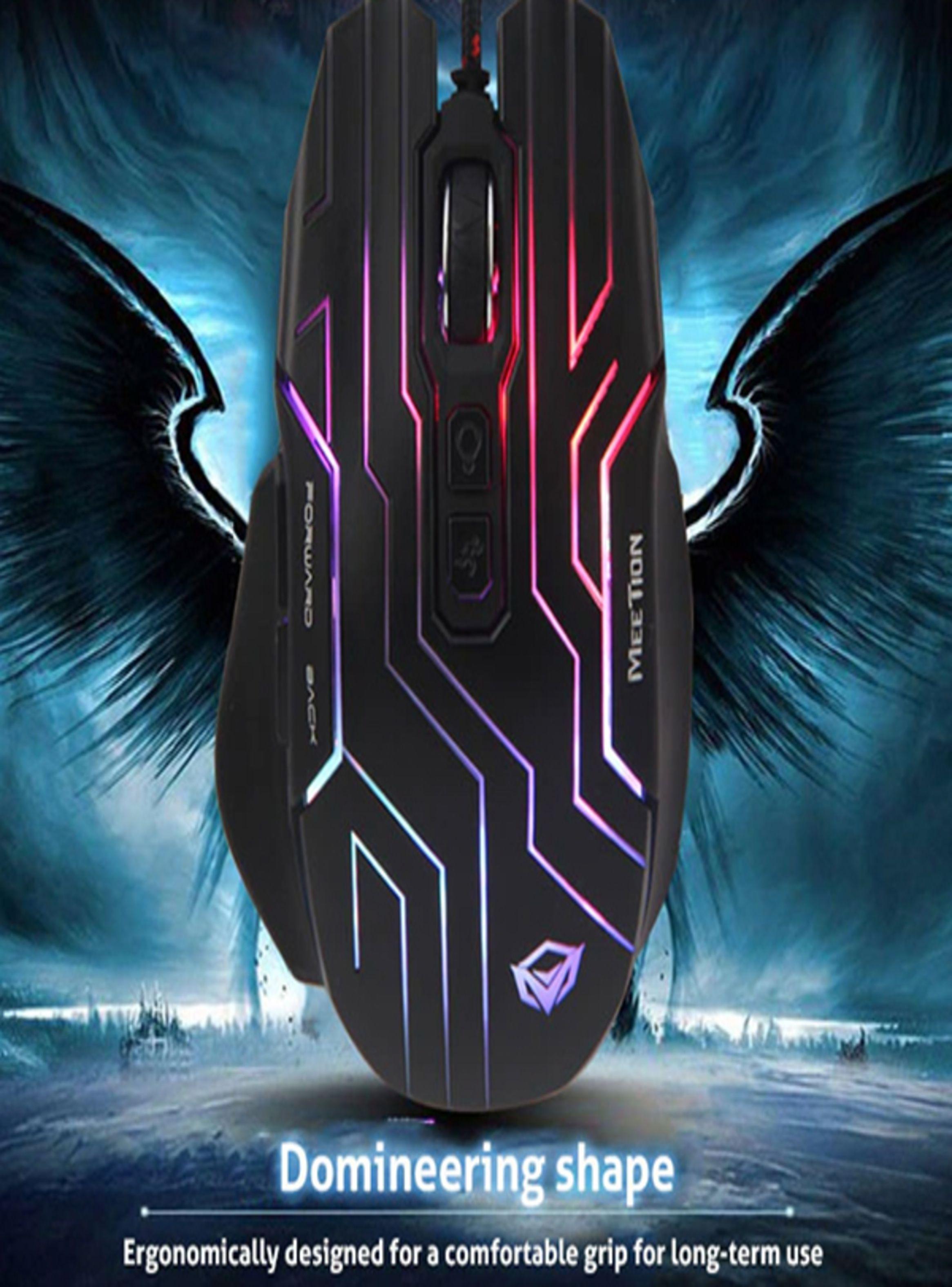 Mouse Gamer Con Cable Rgb MT-GM22 Meetion-6