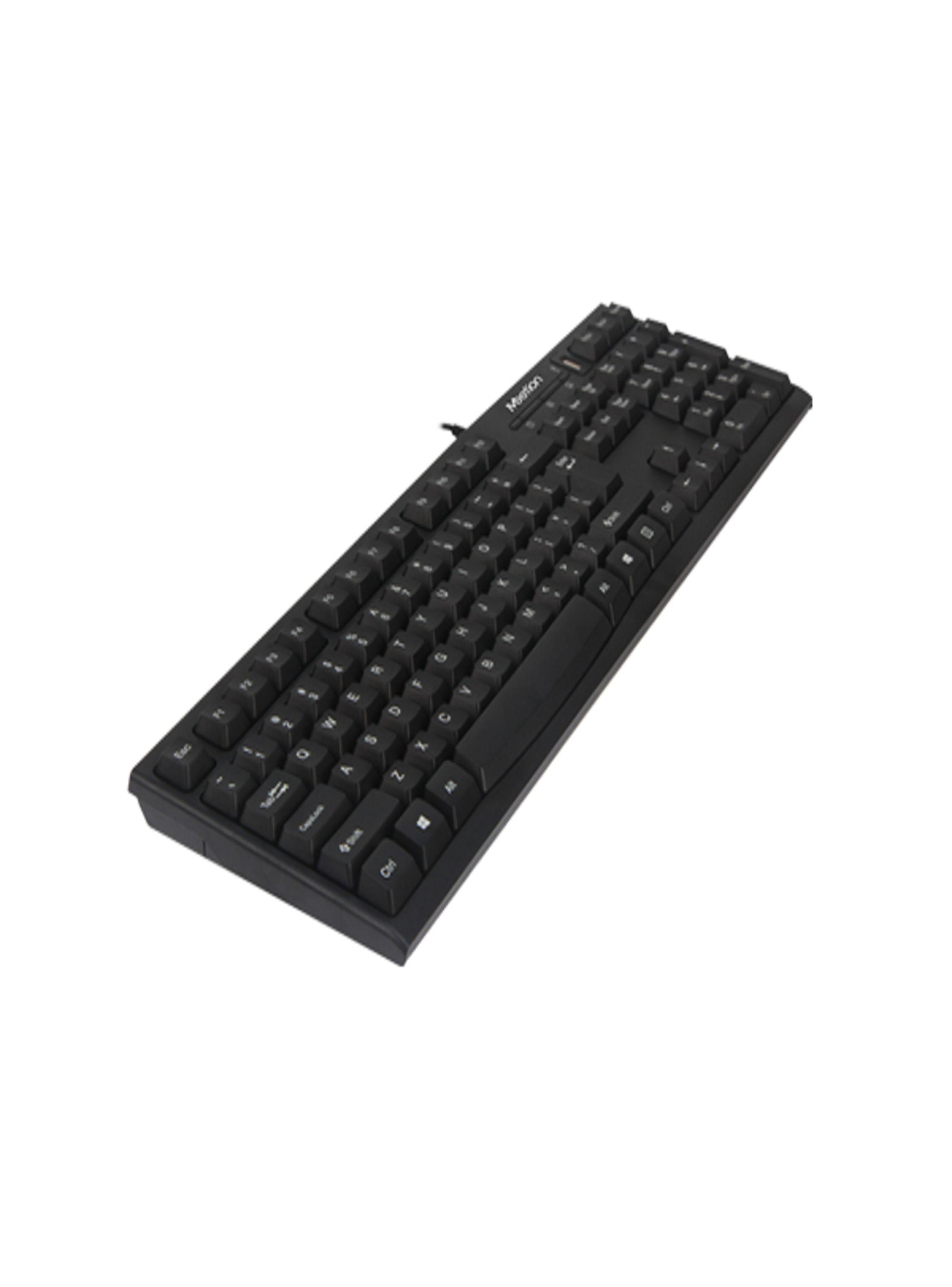 Teclado Con Cable Usb MT-K815 Español Con Hub Usb - Meetion-3