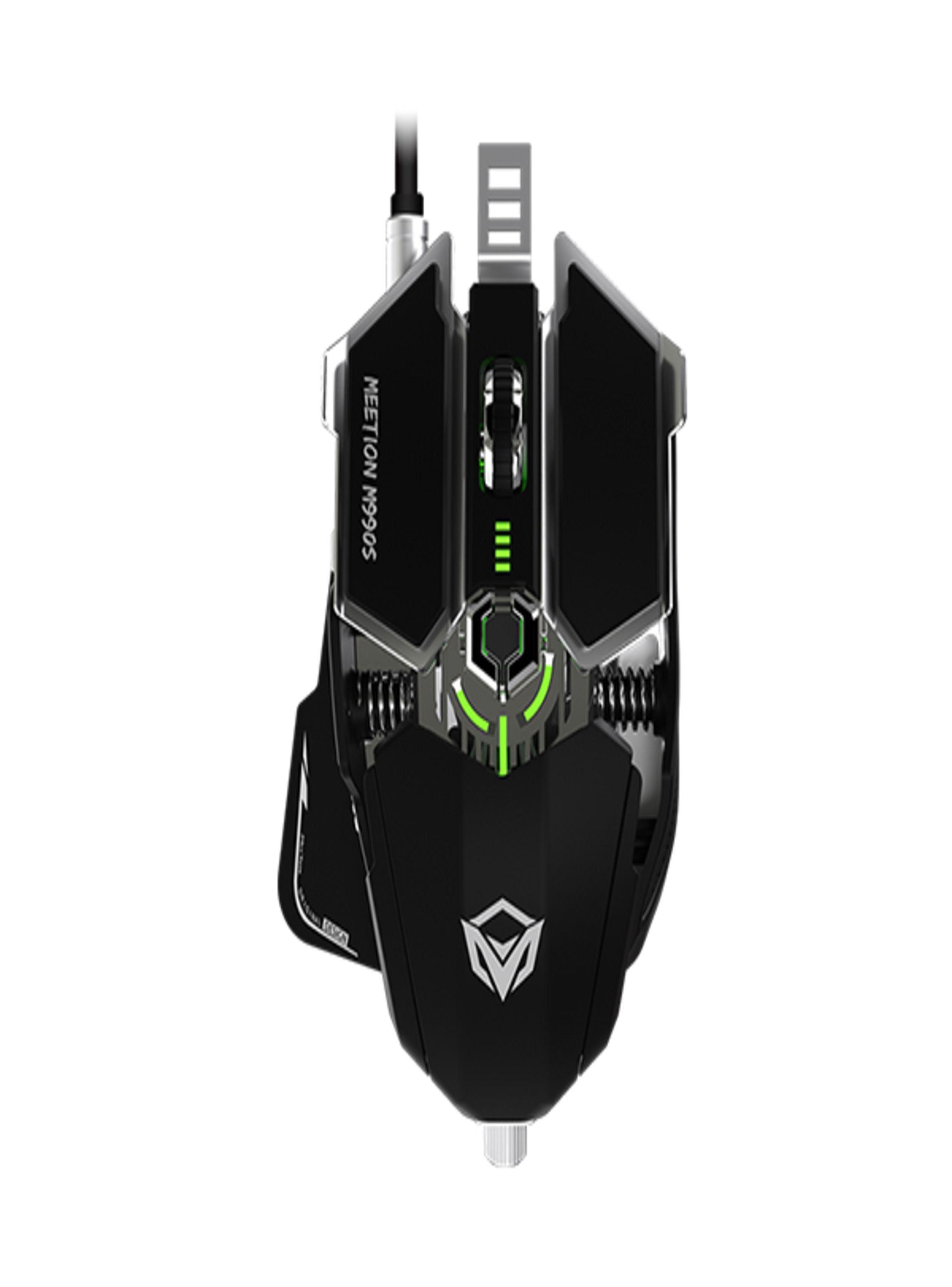 Mouse Gamer Metalic Pro MT-M990S - Meetion-0