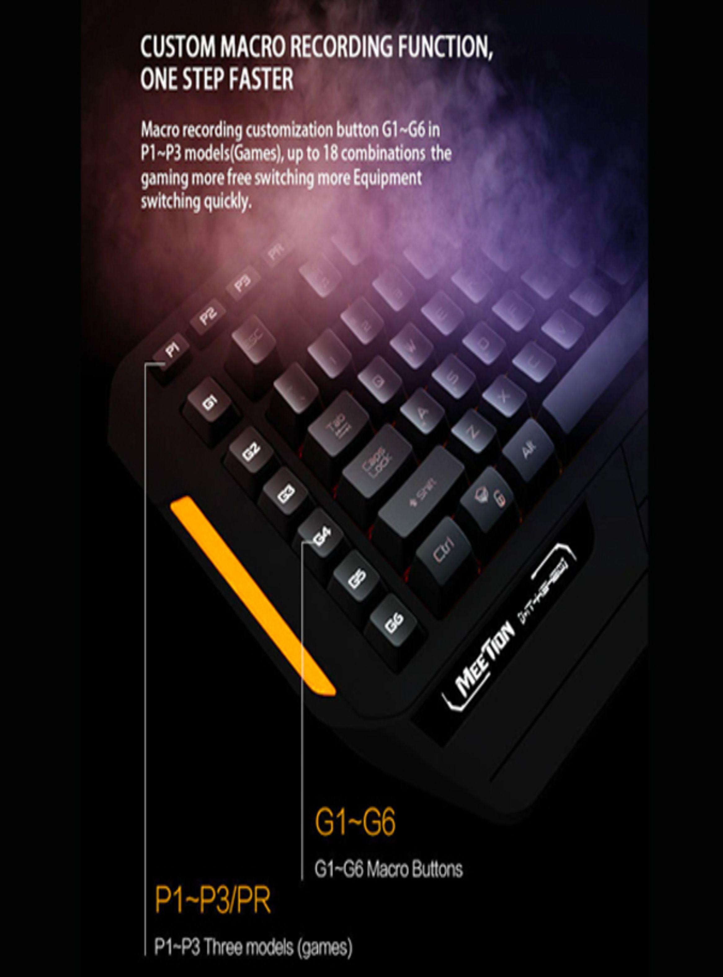 Teclado Gamer MT-K9420 Español - Meetion-6