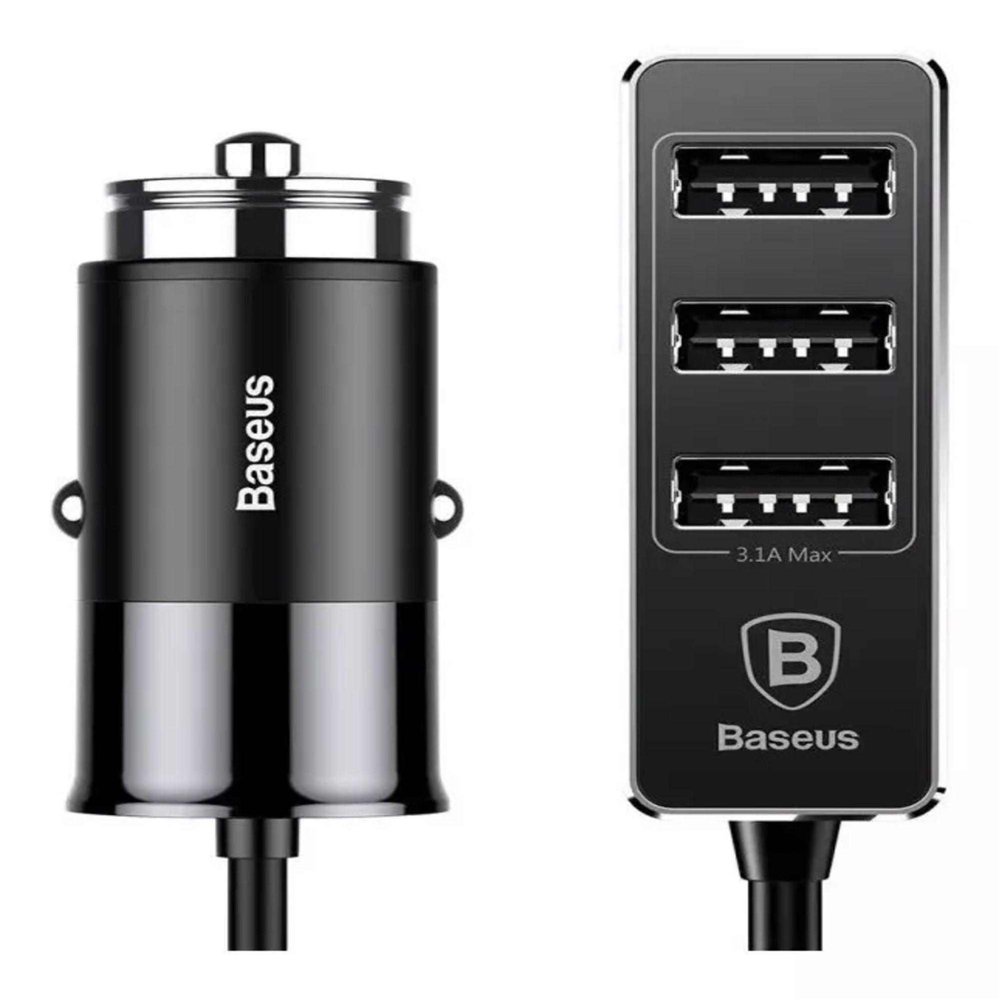 Cargador Auto 5.5 Amp 4 Usb Para Carga Múltiple-0