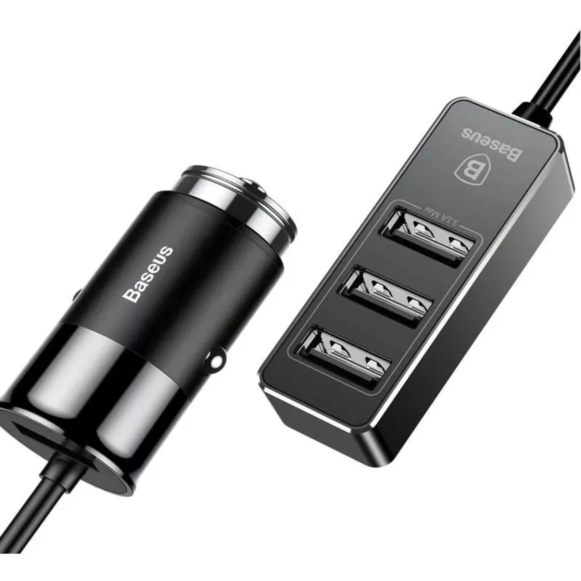 Cargador Auto 5.5 Amp 4 Usb Para Carga Múltiple-1