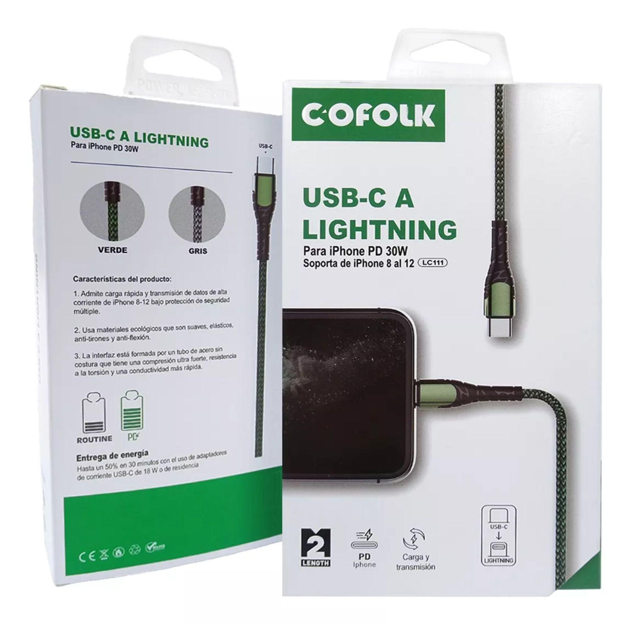 Cable De Carga Compatible Con iPhone A Usb C No Mfi 30w - 2m-4