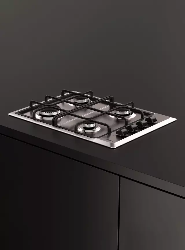 Encimera a Gas Natural 4 Platos HLX540 KBN0C IX TEKA-1