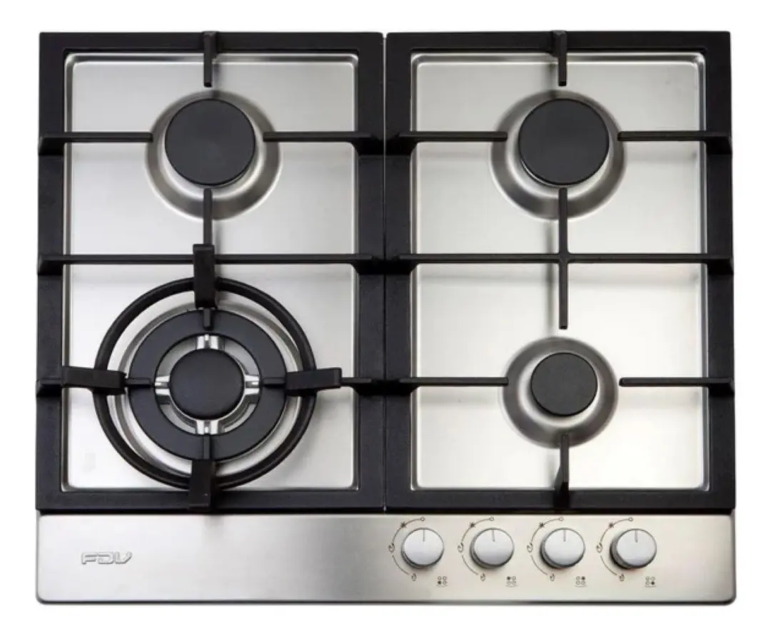 Encimera a Gas LICUADO Design 4 Quemadores 60 cm FDV-0