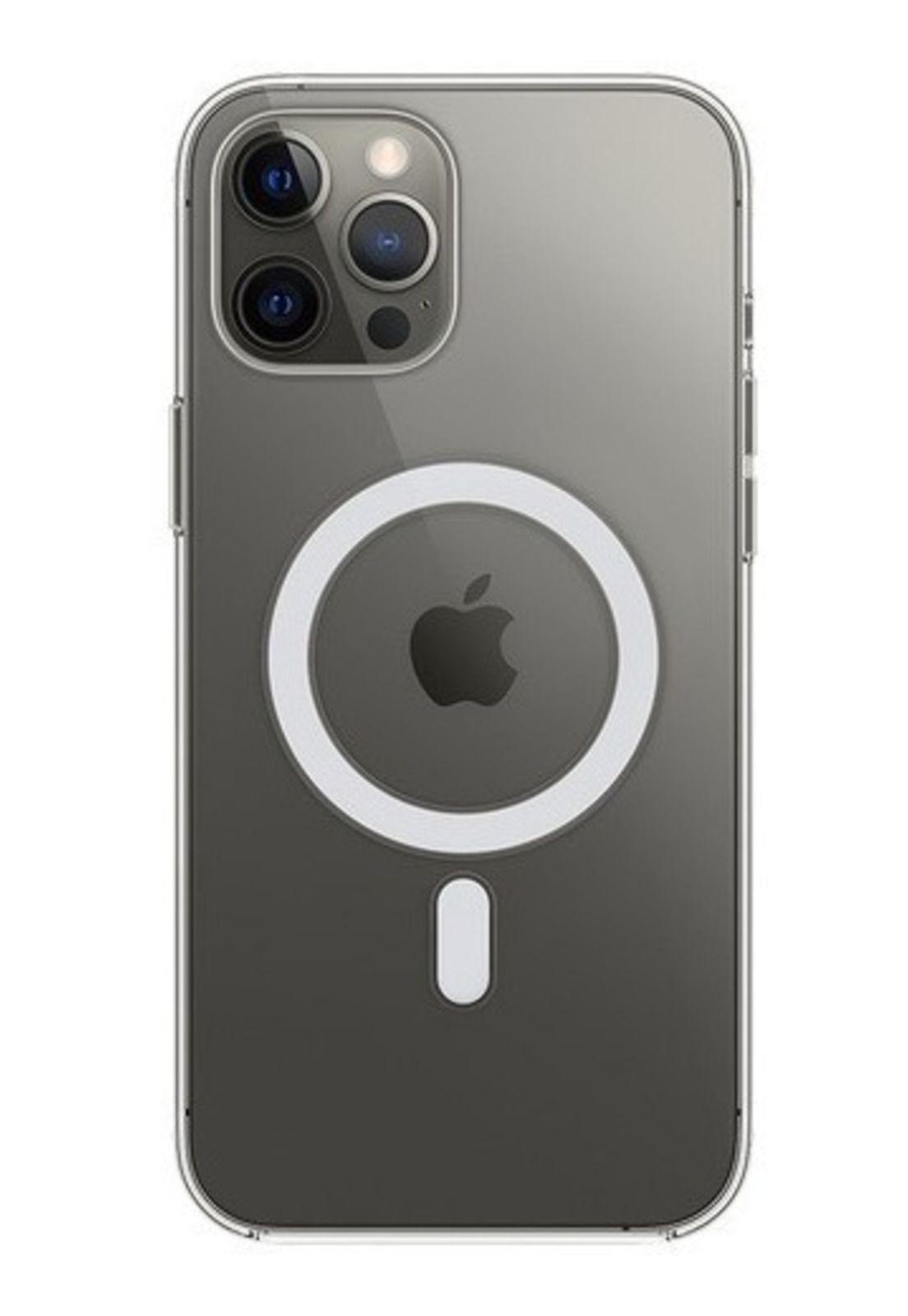 Carcasa iPhone 12 Pro Max Magsafe Transparente Premium-0