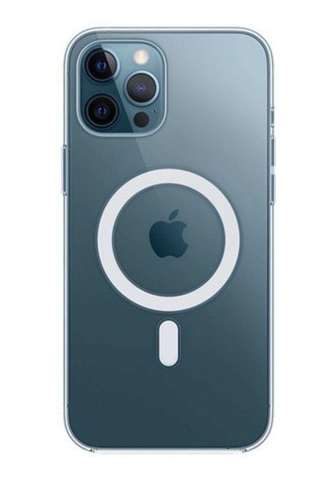 Carcasa iPhone 12 Pro Max Magsafe Transparente Premium-3