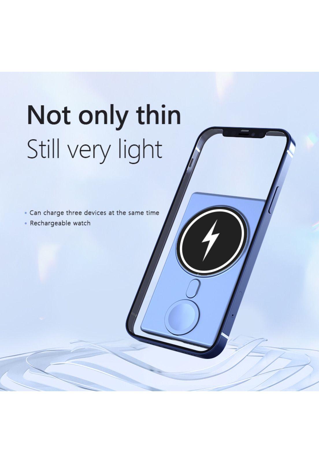 Cargador Inalámbrico Magsafe 3en1 para Iphone / 5000 Mah-1