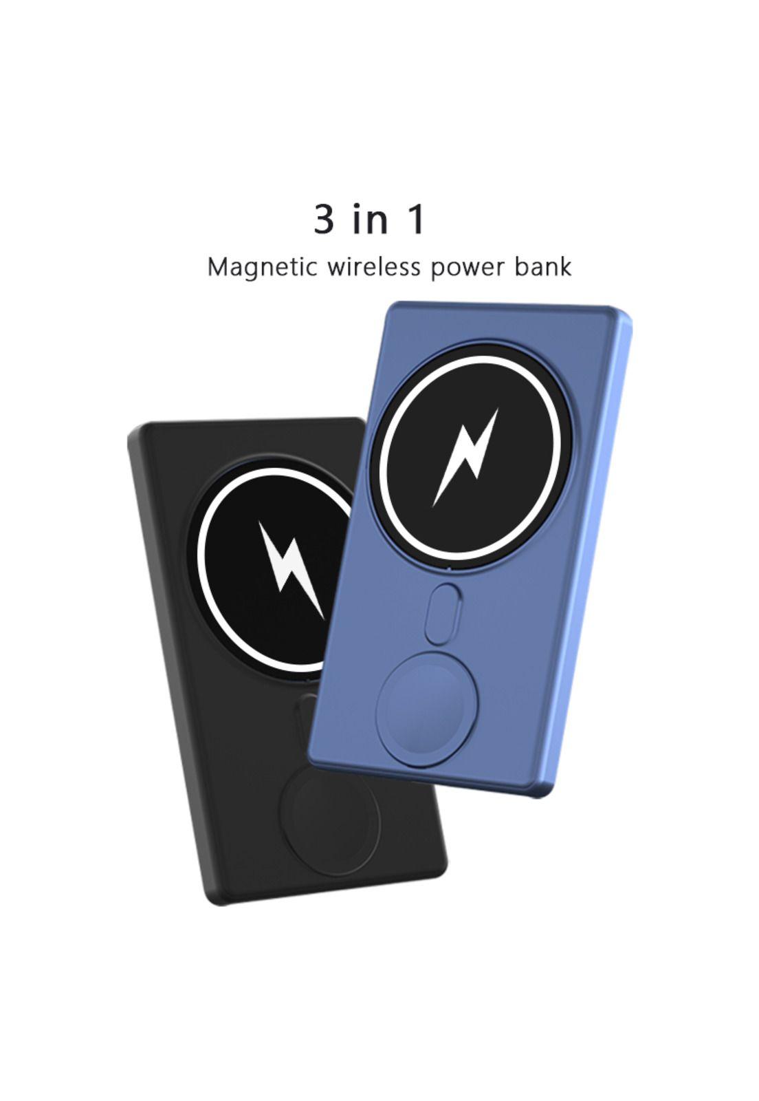 Cargador Inalámbrico Magsafe 3en1 para Iphone / 5000 Mah-2