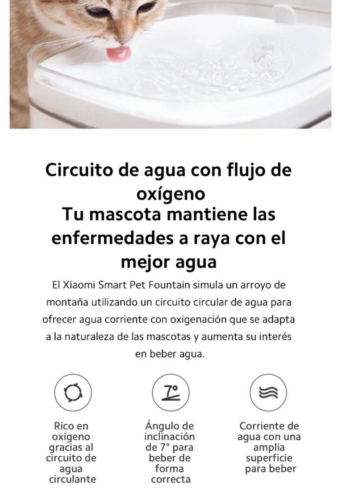 Xiaomi Bebedero Inteligente Mascotas Smart Pet Fountain-3