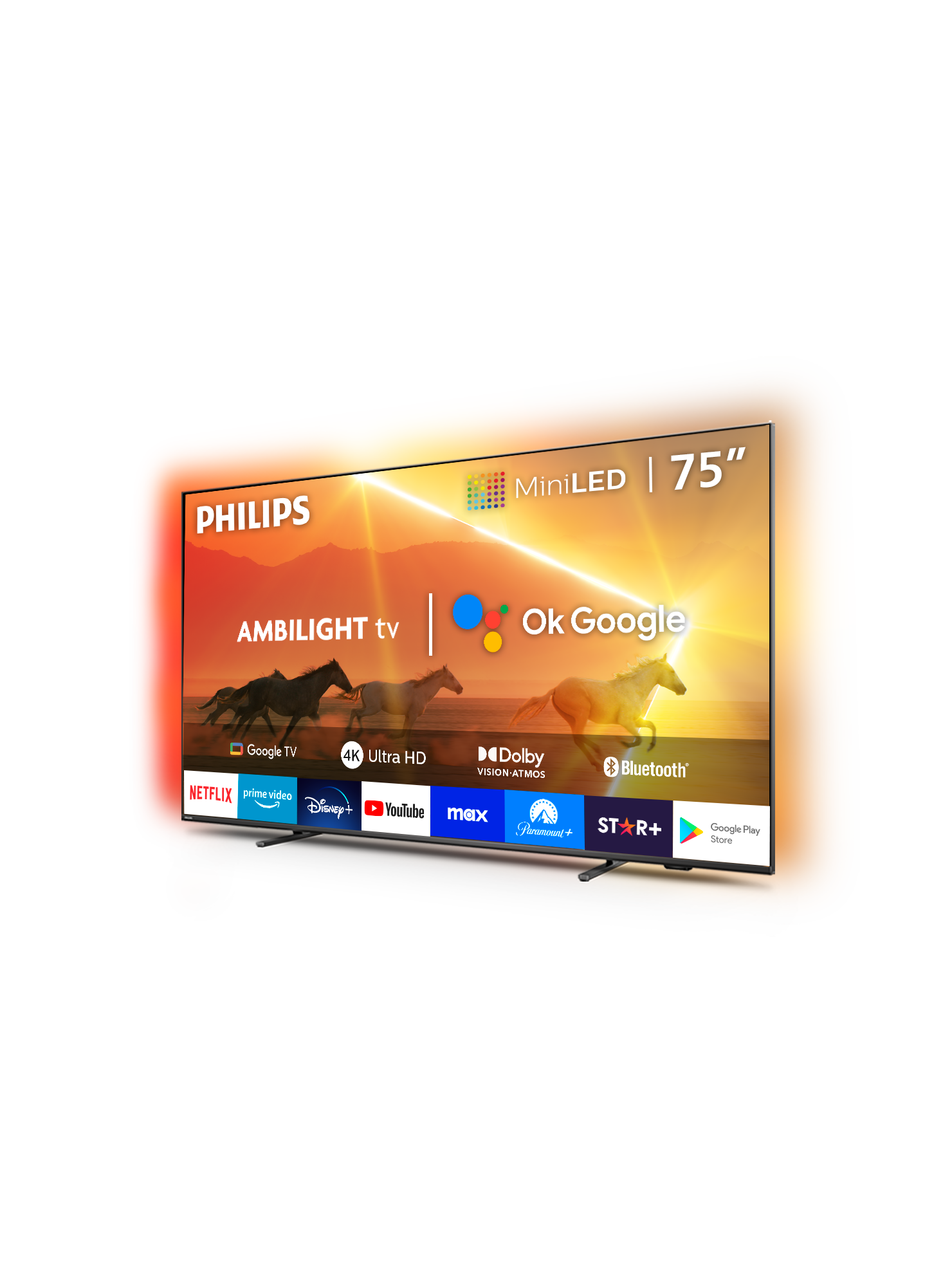 MiniLED Philips 75” UHD 4K 75PML9118 Ambilight TV-2