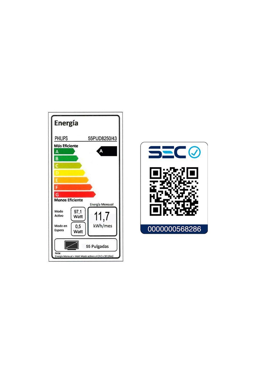 QLED Ambilight TV 55" PUD8250 + Soundbar TAB5309 Performance-7