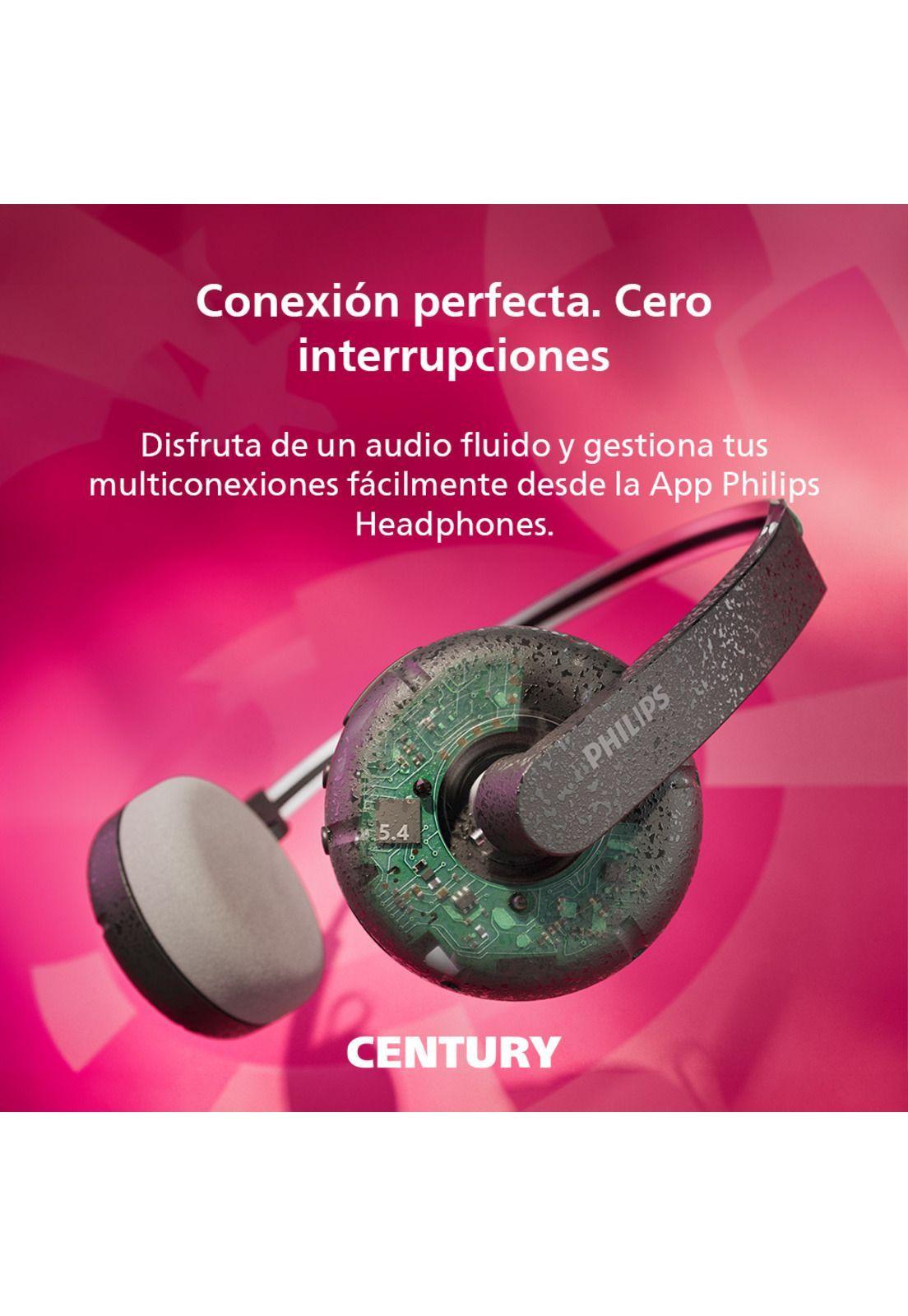 Audífonos Bluetooth Philips Ringo TAH2000BK Negro-2