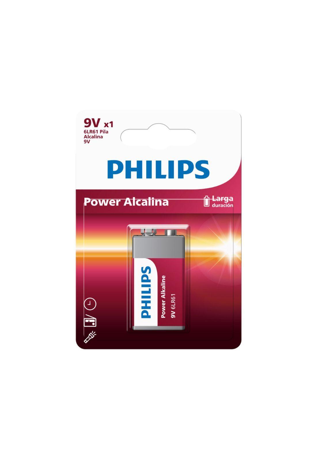 Bateria Alcalina 9V x1 Philips-3