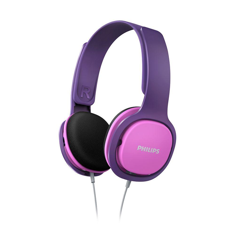 Audífonos para Niños Philips SHK2000 - Volumen Seguro 85dB-0