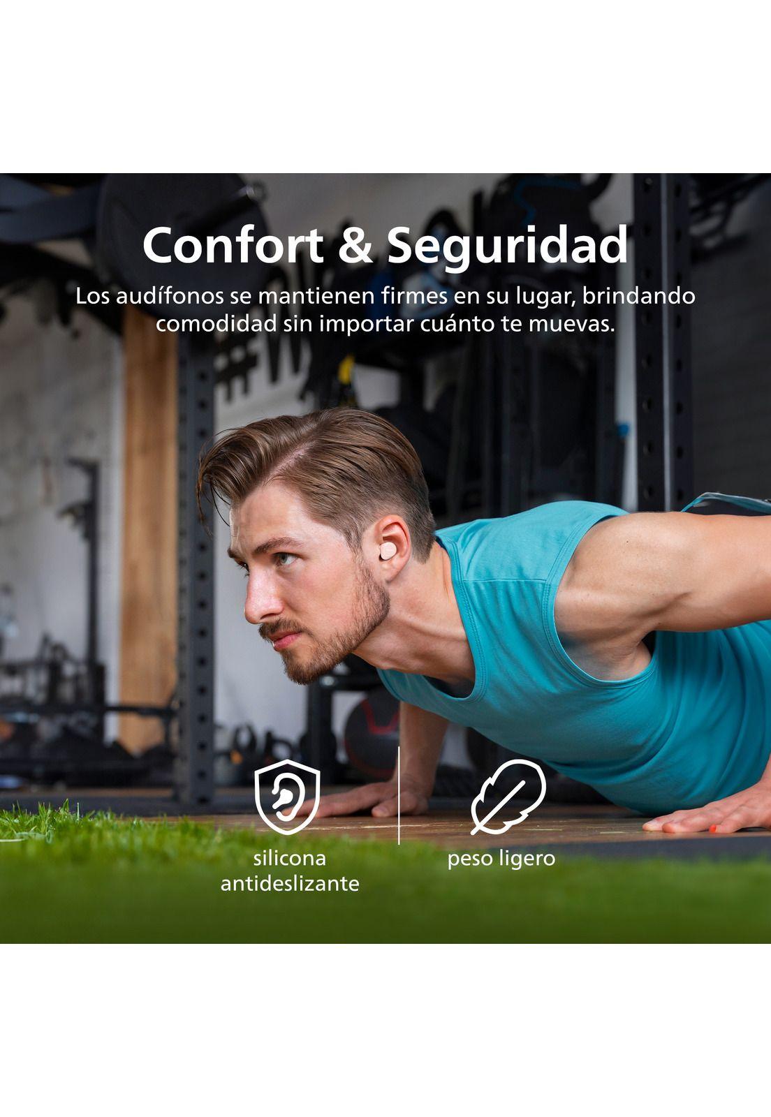 Audífonos Bluetooth Philips TAT1209 TWS Rosado-5