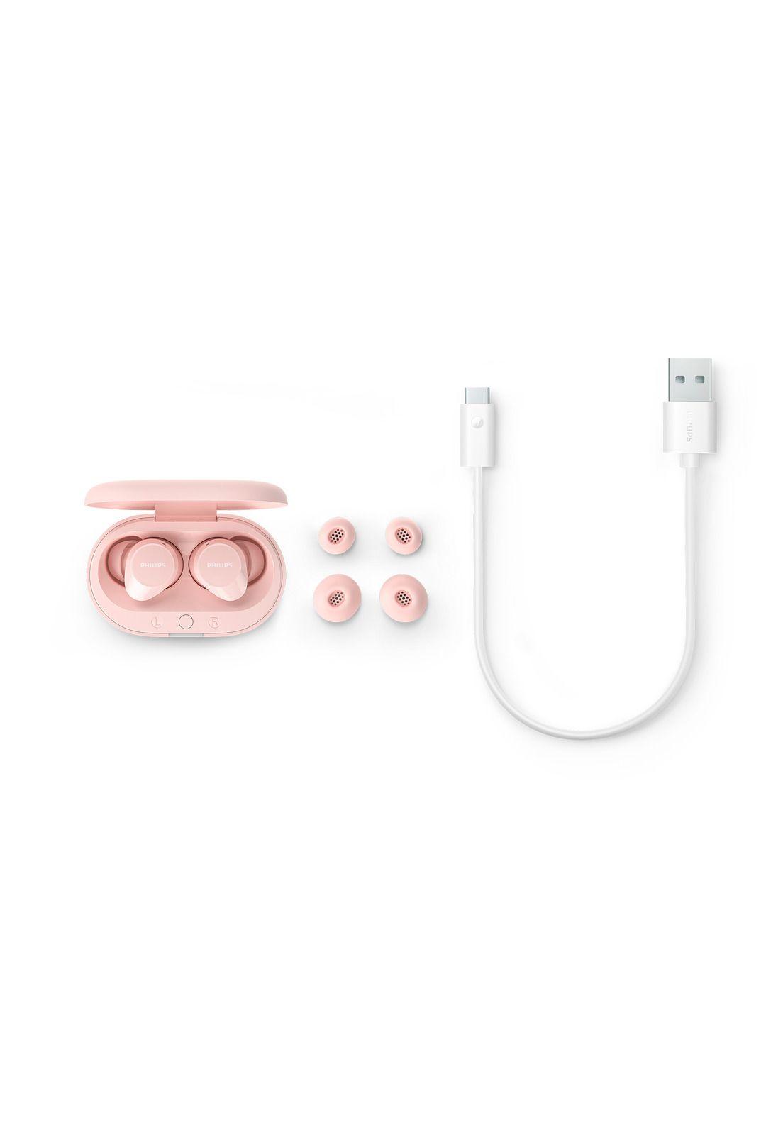 Audífonos Bluetooth Philips TAT1209 TWS Rosado-9