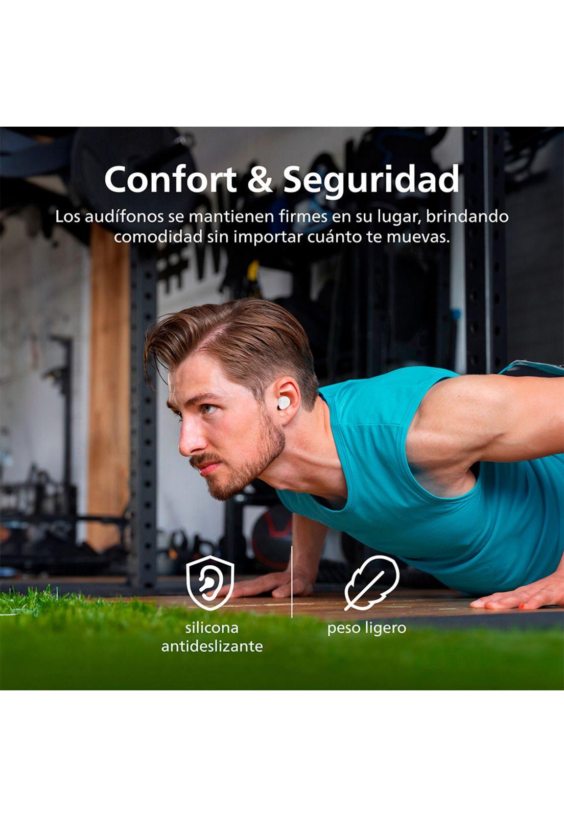 Audífonos Bluetooth Philips TAT1209 TWS Blanco-5