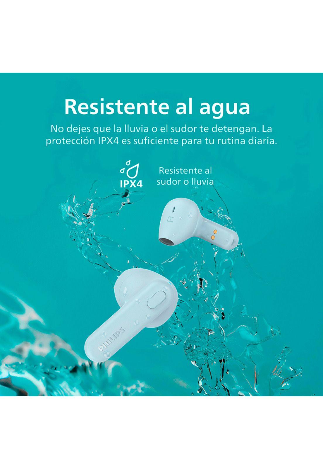 Audífonos Bluetooth Philips TAT1138 TWS Blanco-4