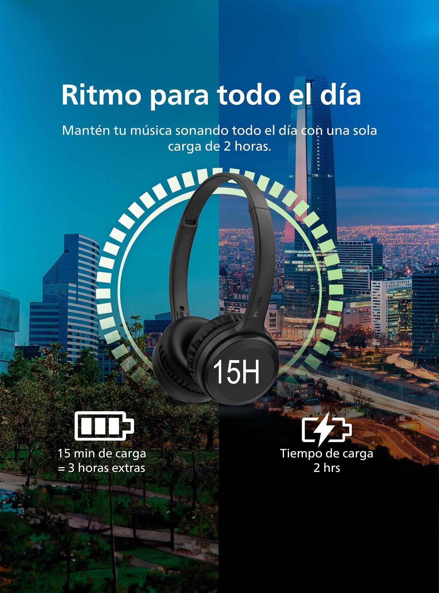 Audífonos Headband Bluetooth TAH1108BK-7