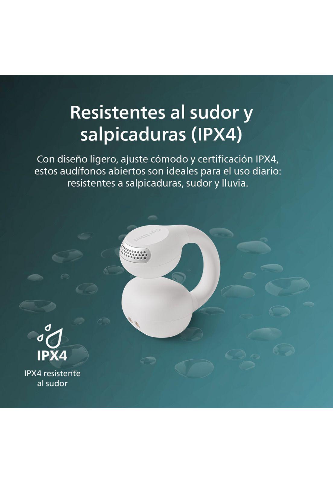 Audífonos True Wireless Open-Ear Philips TAQ2000 Blanco-5