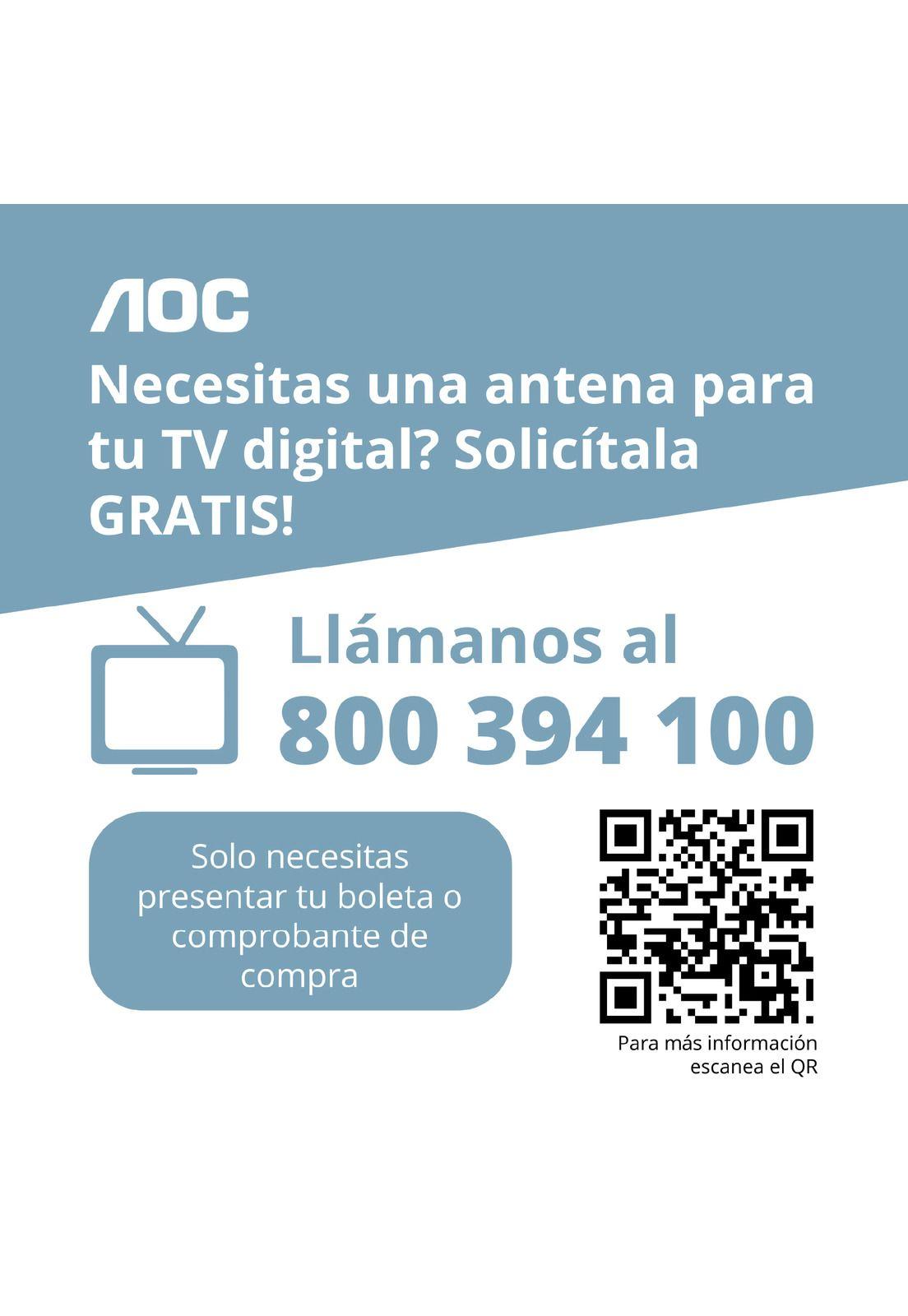 Smart TV 55U6125 + BT Speaker AS600 AOC-7